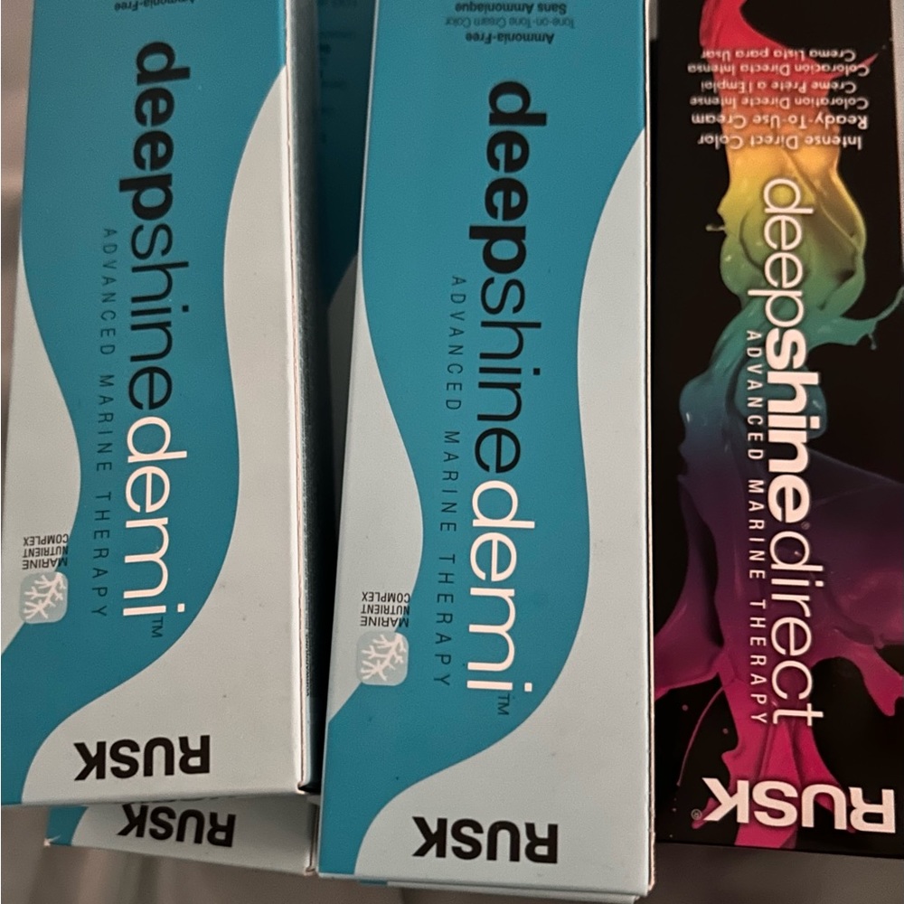 Professional demi permanent hair color bundle (RUSK)